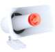 DIGITAL DETERRENT HORN W/STROBE FLASHER