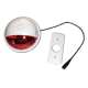 SIREN/STROBE ALARM MODULE W/RED STRB LENS
