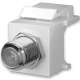 KEYSTONE F CONNECTOR ALMOND