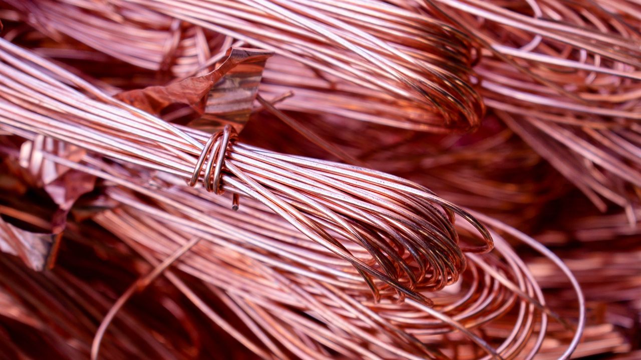 Bundles of bare solid copper wire like that used for bonding conductors